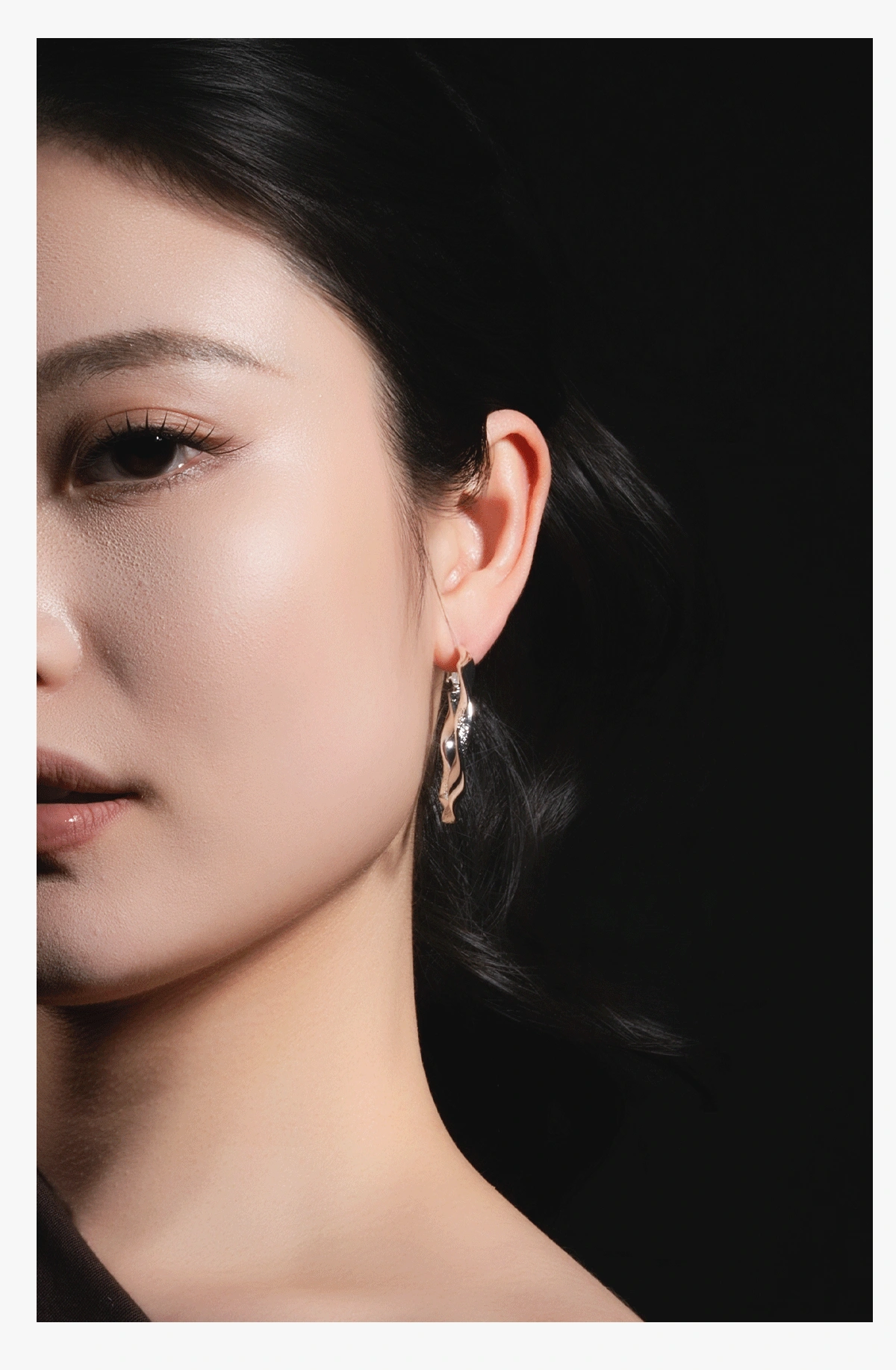 Styling the Glacial Ripple Minimalist Gold Jewelry Collection
